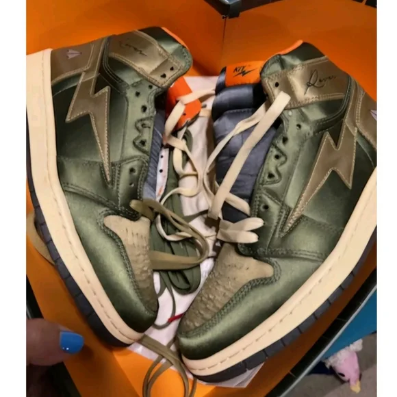Reves Sport/ KIY \'85 HI (Moose Knuckles Edition) Kool Kiy x Moose Knuckles Olive High | eBay main image 2